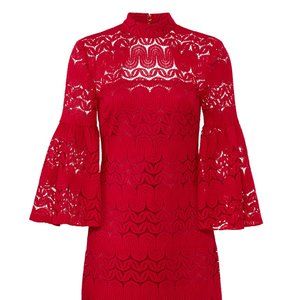 Trina Turk
Twist Lace Bell Sleeve Dress